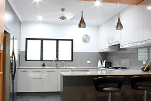 Tile splashback
